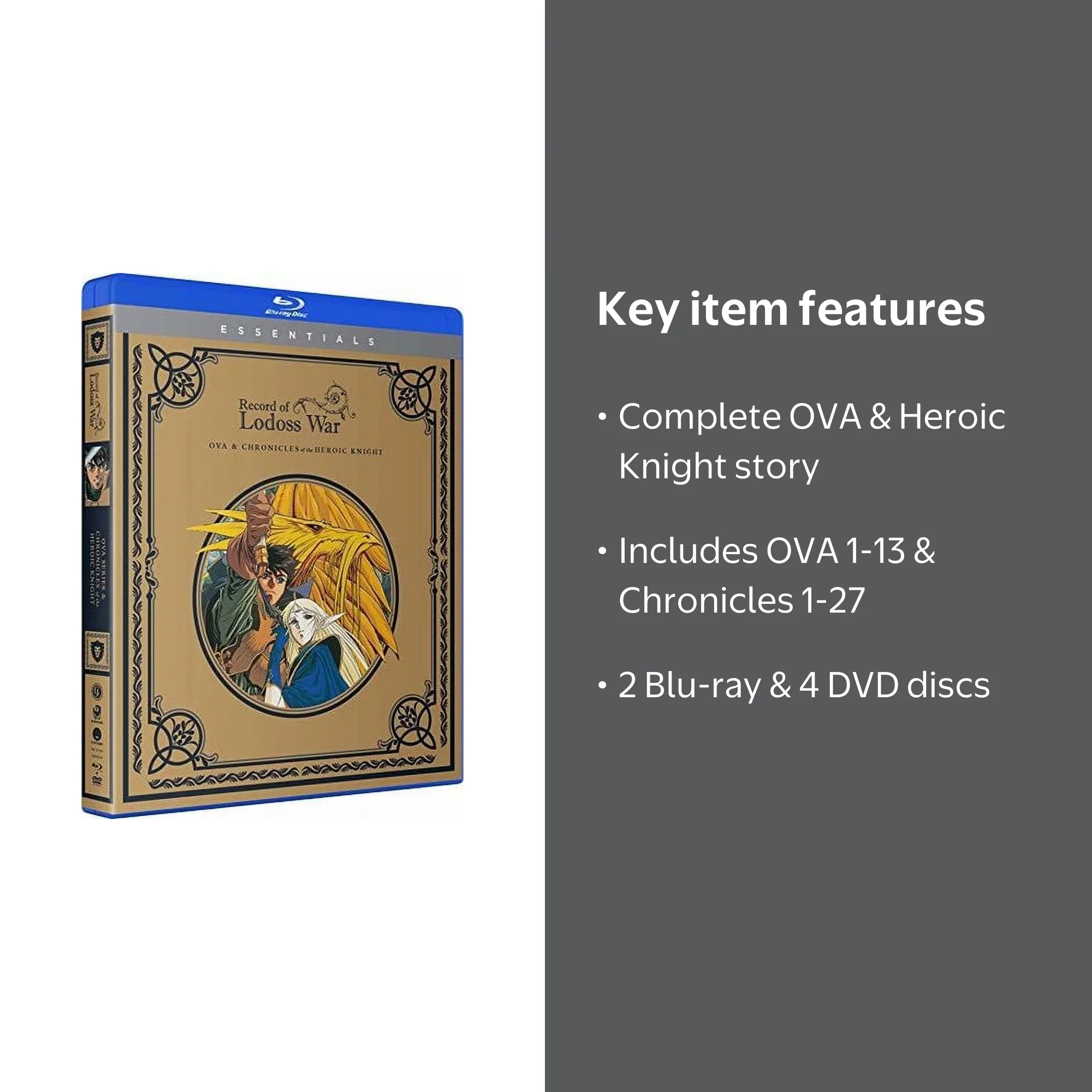 Record of Lodoss War Complete OVA series/Chronicles of the Heroic