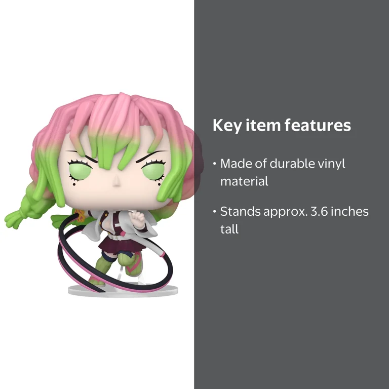 Funko, Vinyl Figure, Anime Demon Slayer Mitsuri Attack, 3.6-inch