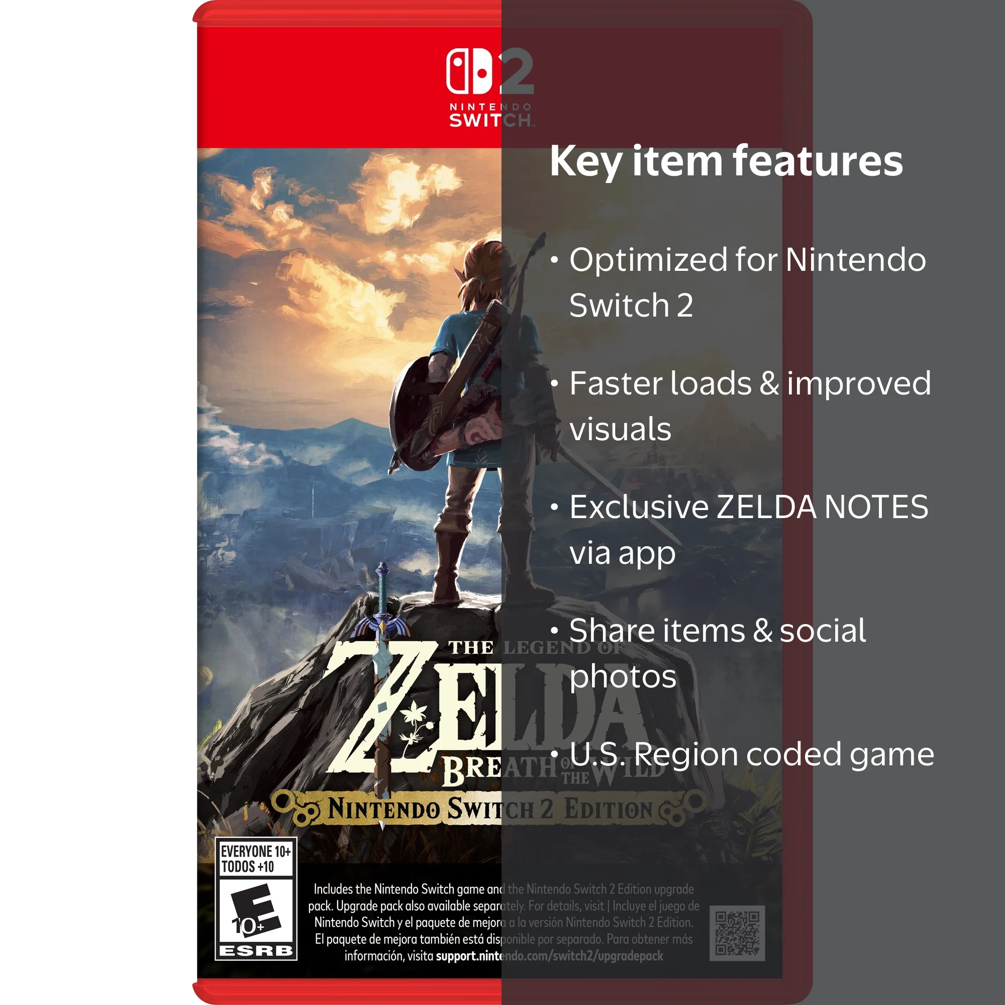 Free Shipping! Nintendo The Legend of Zelda Breath of the Wild