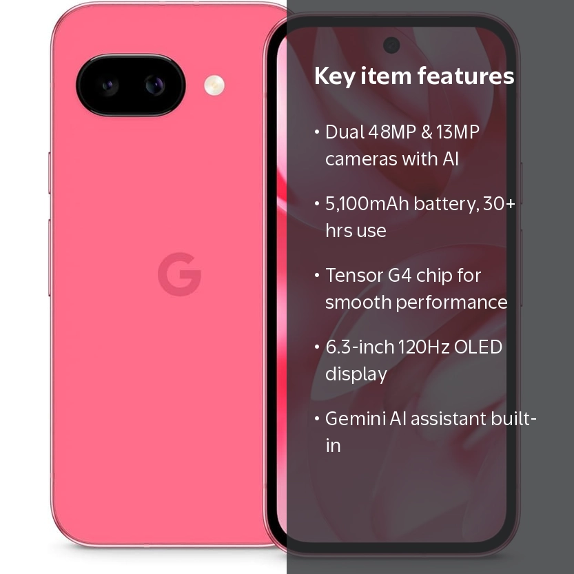 Google Pixel 9a 128GB Peony SIMフリー 新品未開封 Pixel 9a Google