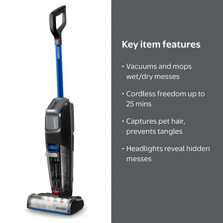 BISSELL CrossWave OmniFind Multi-Surface Cleaner 3967F Wet Dry