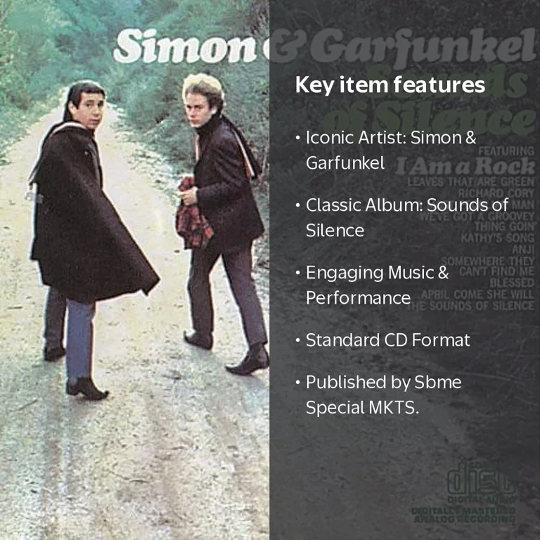 ミュージック ECM sounds of silence DVD Simon & Garfunkel, CD, Sounds of Silence, Music & Performance