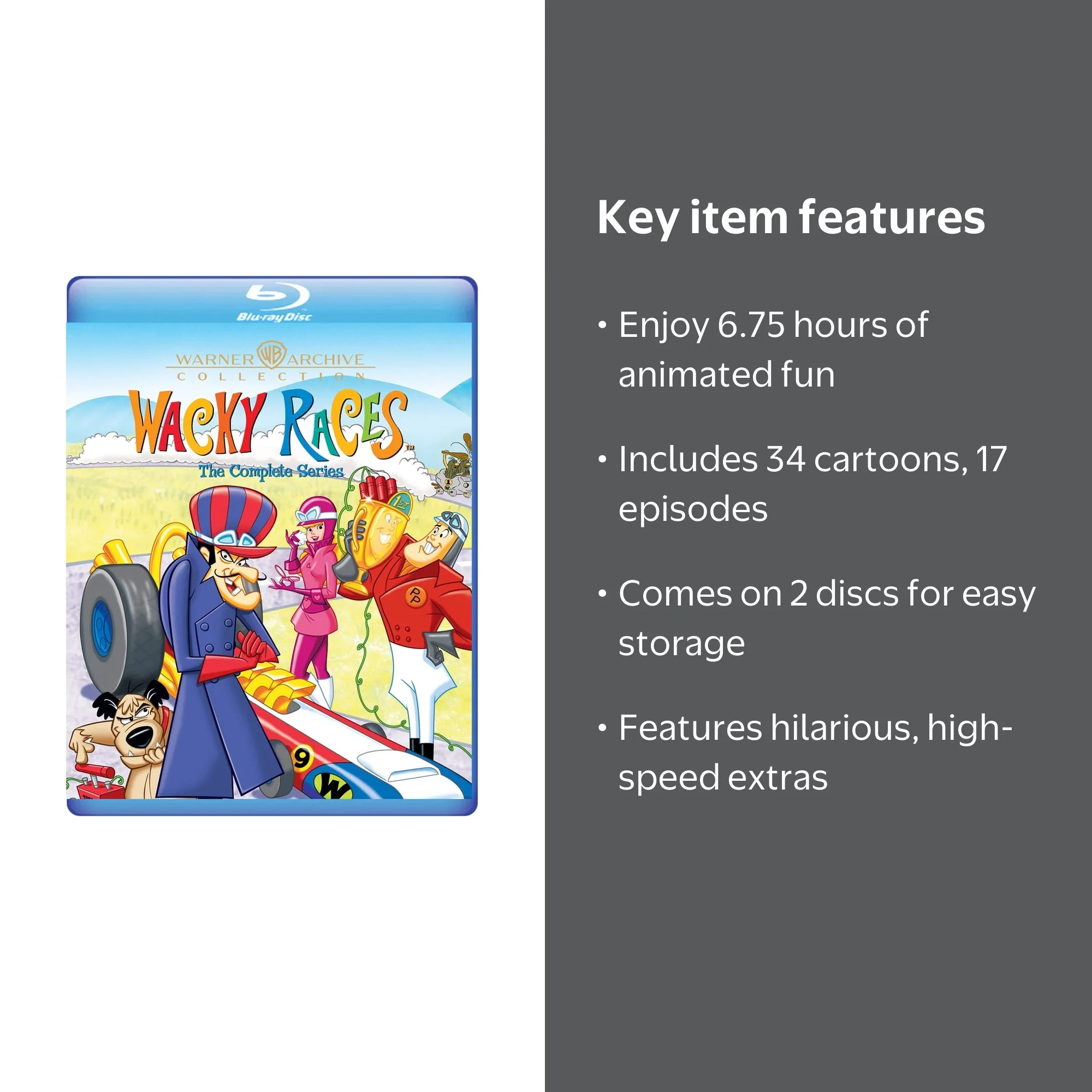 Wacky Races: The Complete Series - Walmart.com