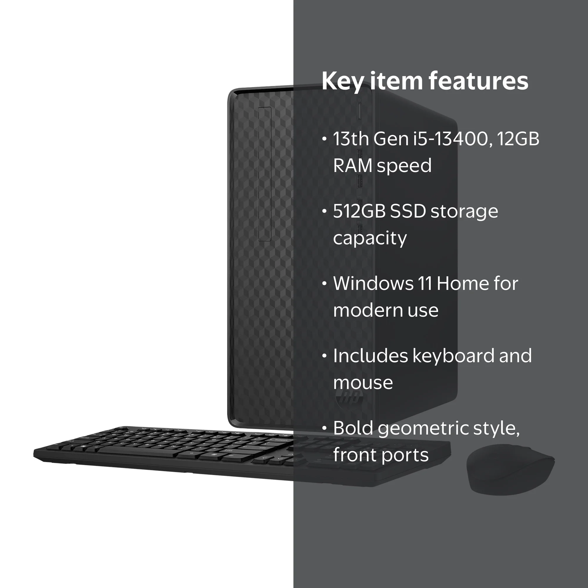 HP Desktop i5-13400 - Secure business desktops for ecommerce