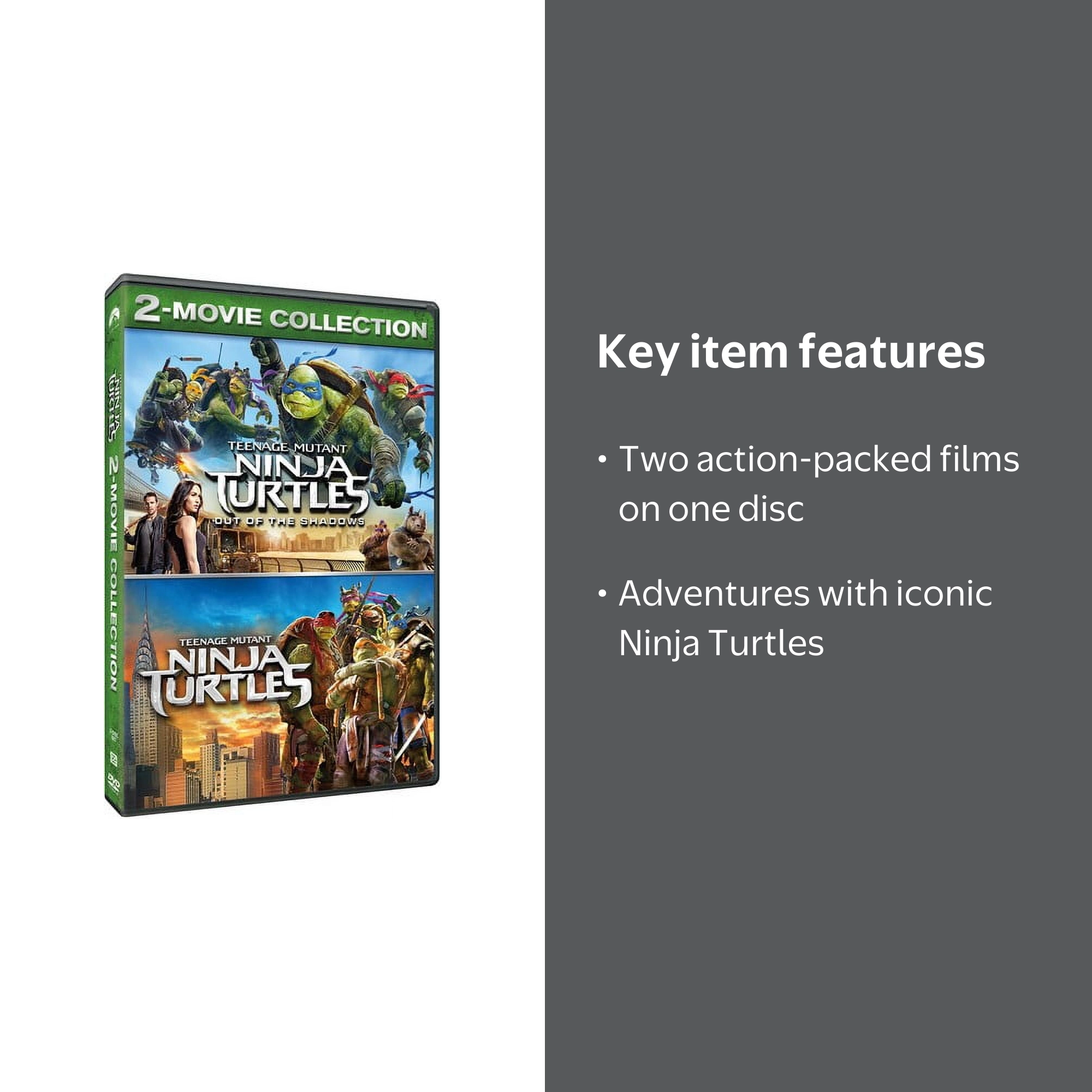 Teenaged Mutant Ninja Turtles (TMNT) Double Feature: Shadows