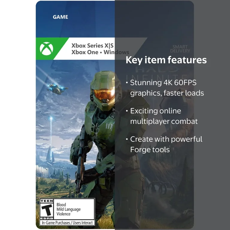 Microsoft, Halo Infinite, Xbox Series X, Xbox One, 889842708103