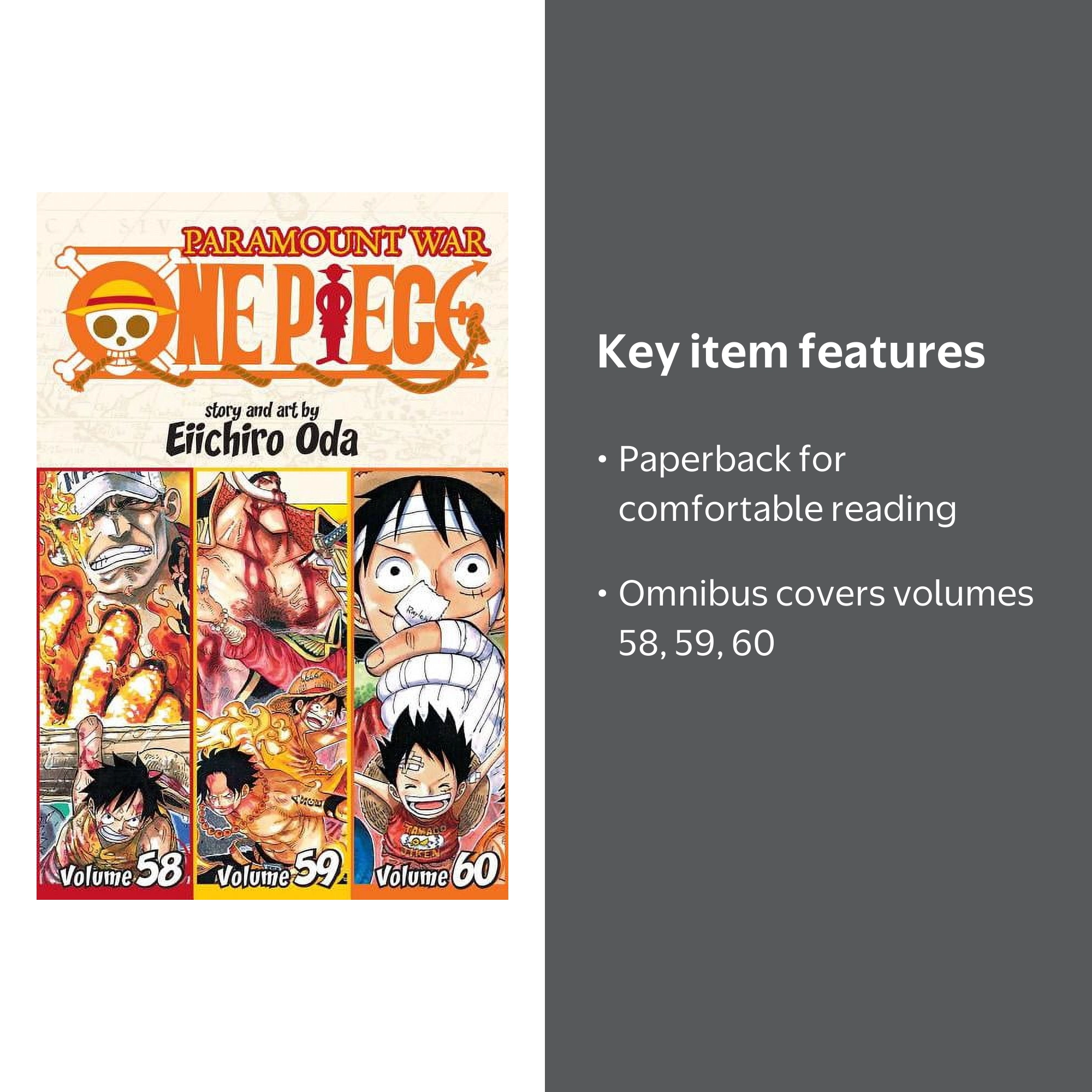 One Piece Omnibus Edition, Vol. 20: Includes vols. 58, 59 & 60