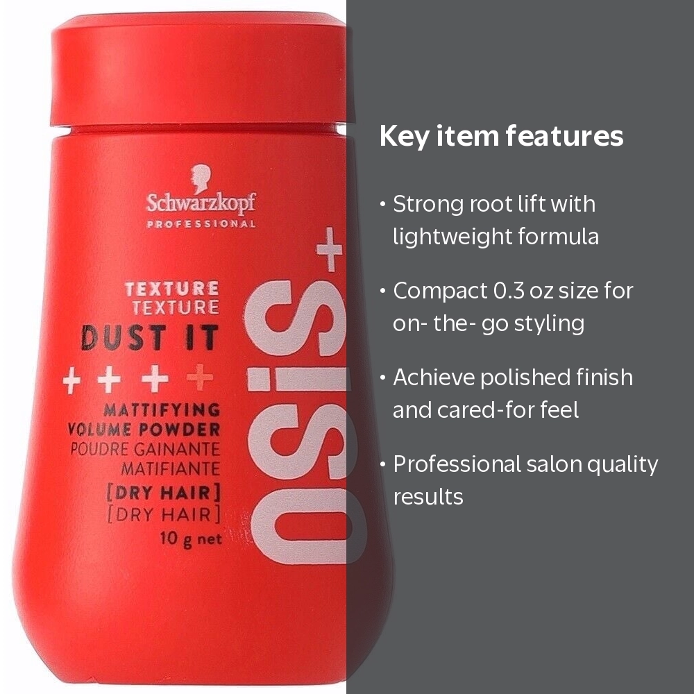 OSiS+, Volume Dust It Mattifying Powder, 0.3 oz, Clear - Walmart.com
