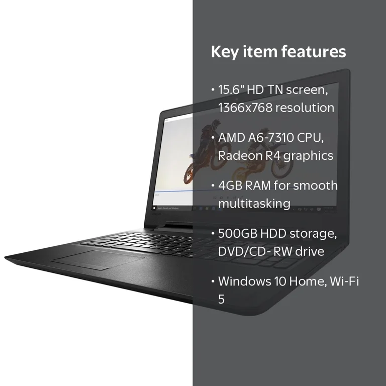 Lenovo IdeaPad 110-15ACL 80TJ - AMD A6 - 7310 / up to 2.4 GHz