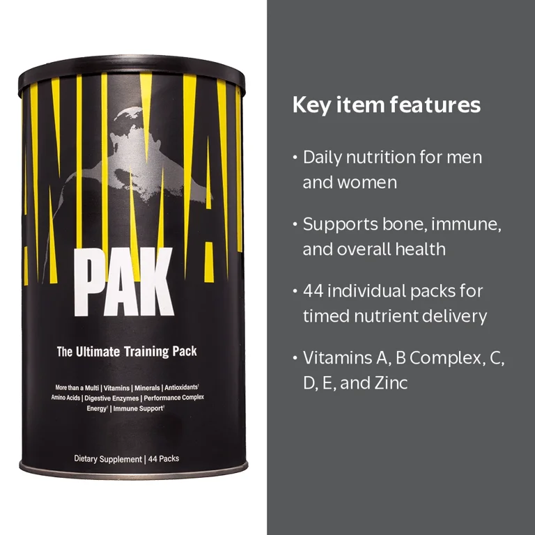 Animal Pak One-Stop Multivitamin for Men & Women - Sport Minerals