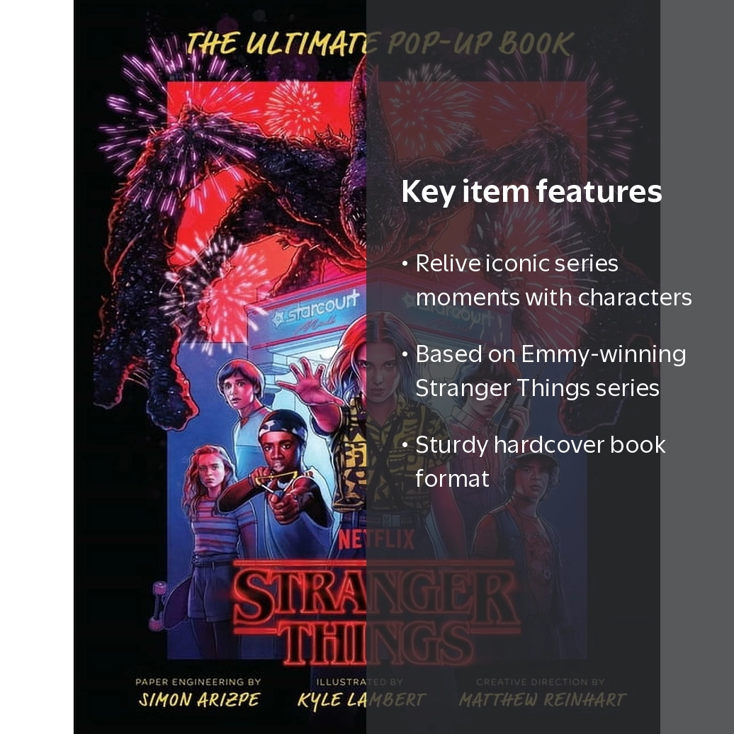 Simon Arizpe, Stranger Things Pop-Up Book, 9781647221263