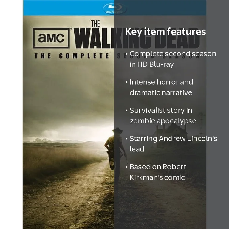 The Walking Dead: The Complete Second Season (Blu-ray) - Walmart.com