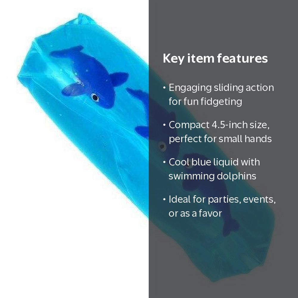 Rockymart, Water Snake Wigglies, 4.5 inch, Dolphin - Walmart.com