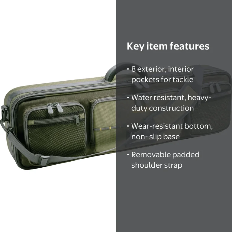 allen tackle bag Company Eagle River Lumbar Fly Fishing Pack, Fits up to 6 Tackle/Fly Boxes, Green : Sports & Outdoors keeping tools Allen Company Gear Fit Pursuit
