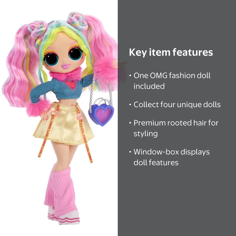 L.O.L. Surprise!, Fashion Doll, Bubblegum D.J., Collectible Toy