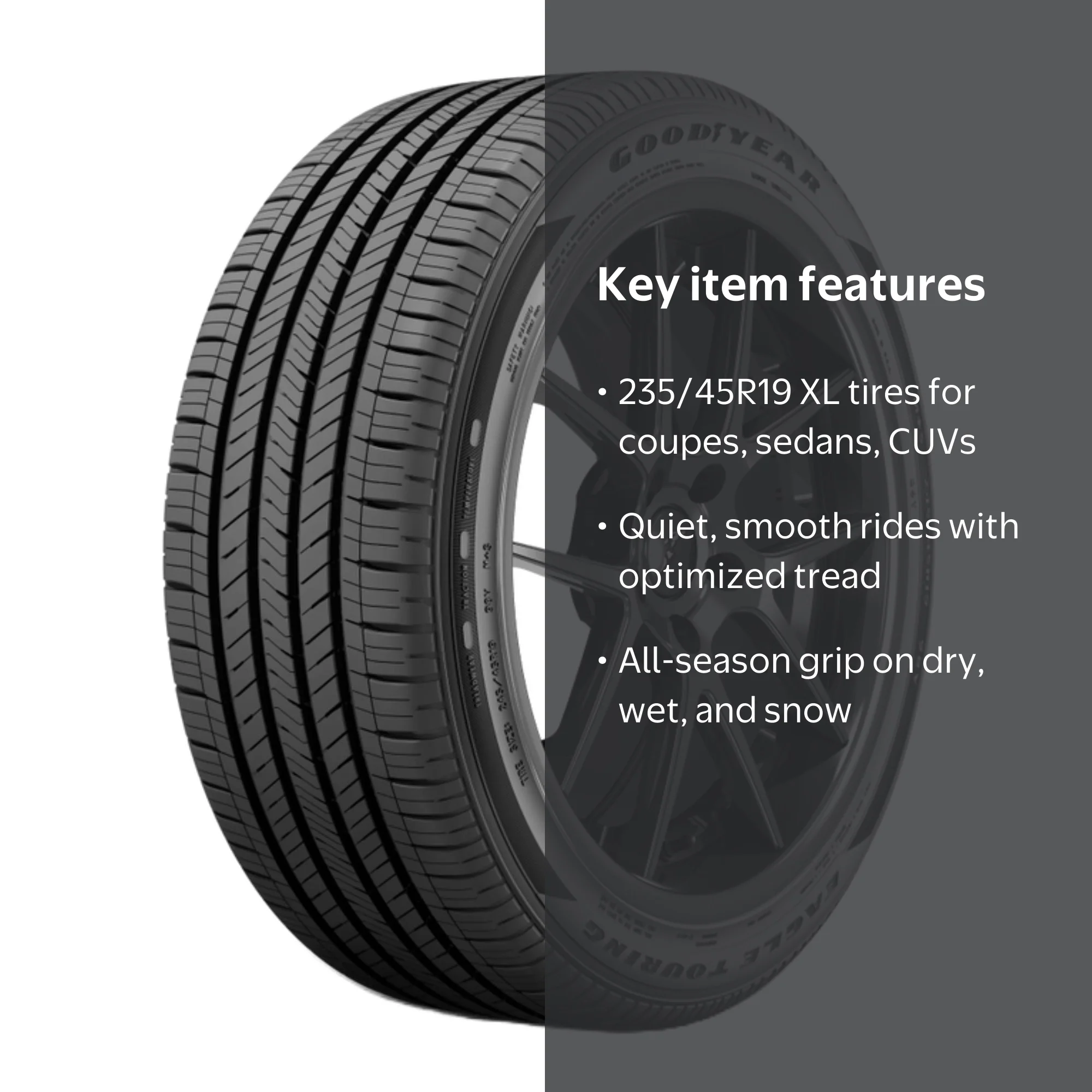 Goodyear Eagle Touring All Season 235/45R19 99H XL Passenger Tire