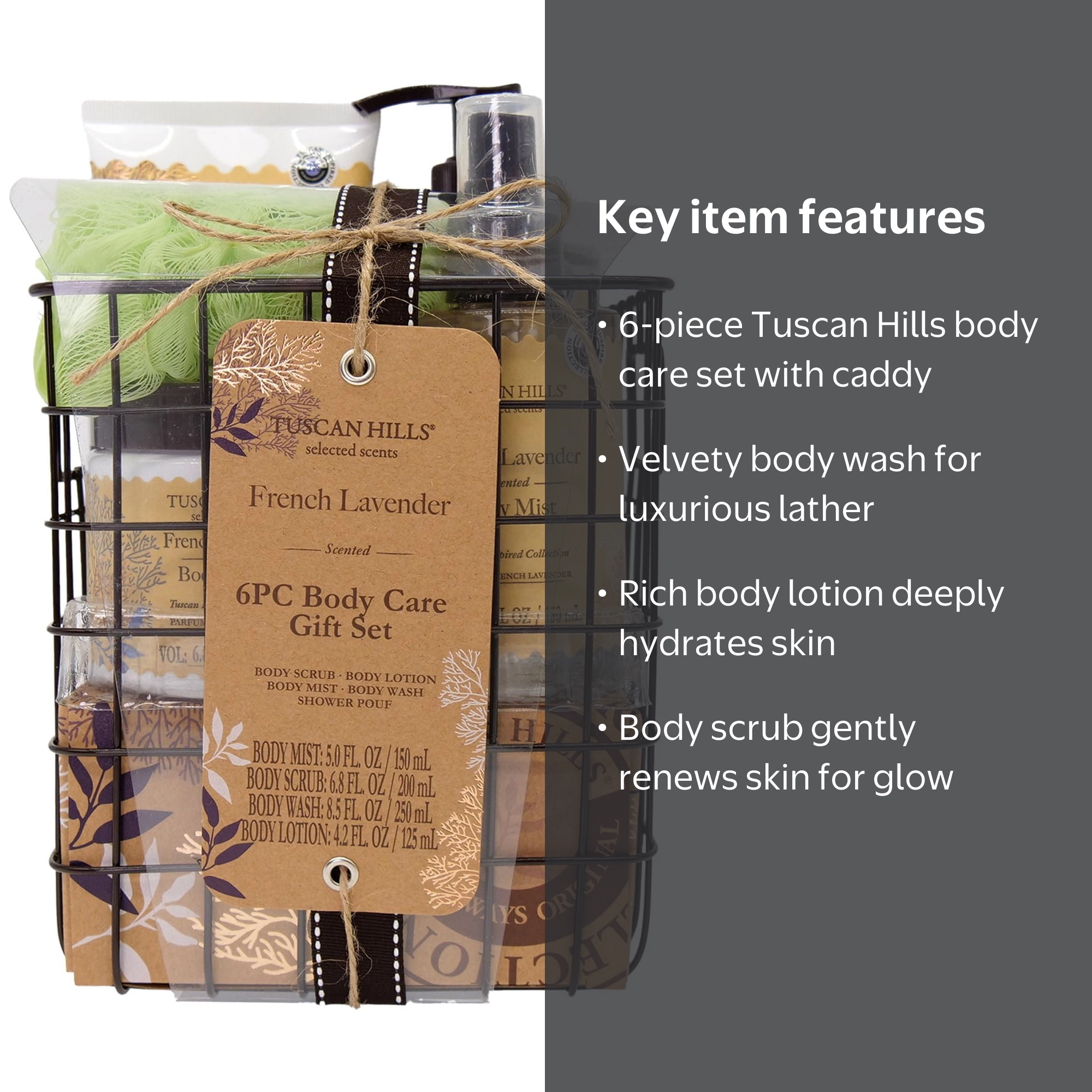 フェラガモ TUSCAN SOUL アメニティ99本まとめ売り 未使用 Tuscan Hills Body Care Gift Set with Shower Caddy, French Lavender