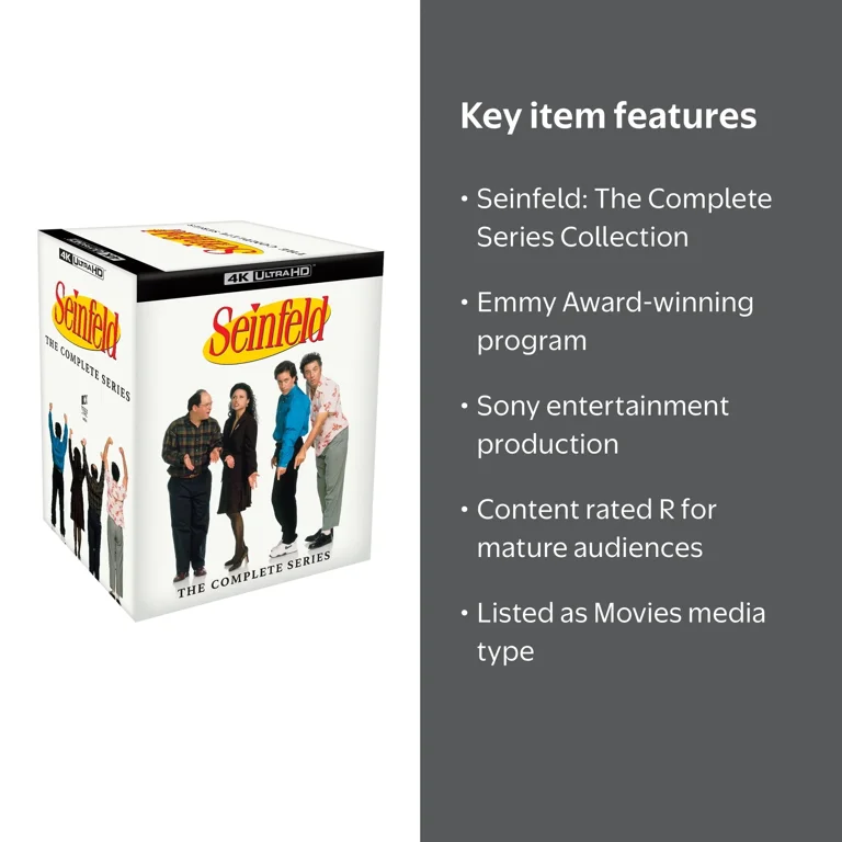 Sony, Seinfeld: The Complete Series, Emmy Award-winning comedy
