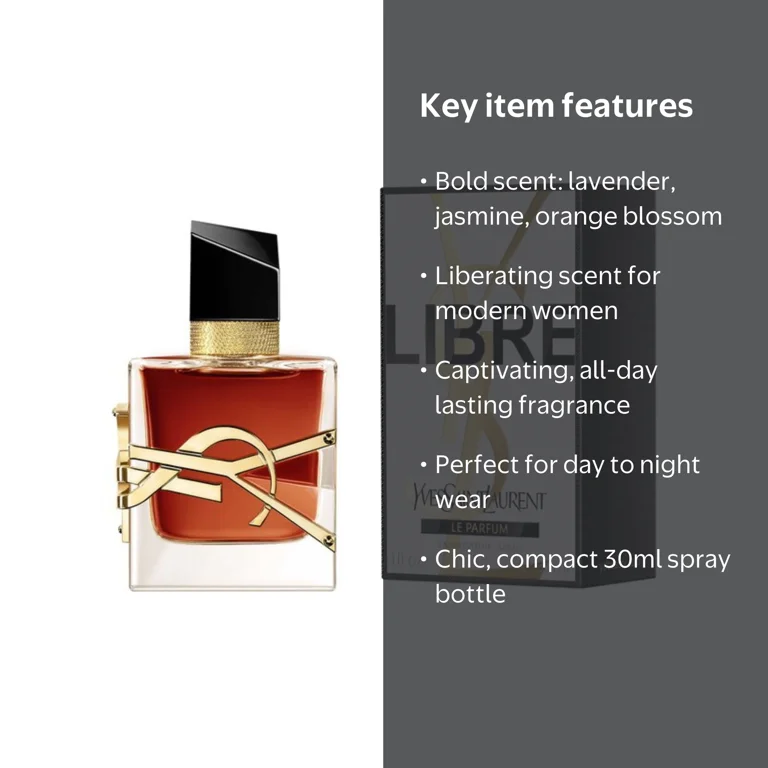 Yves Saint Laurent Libre Le Parfum Spray, 1 oz - Chic, Compact