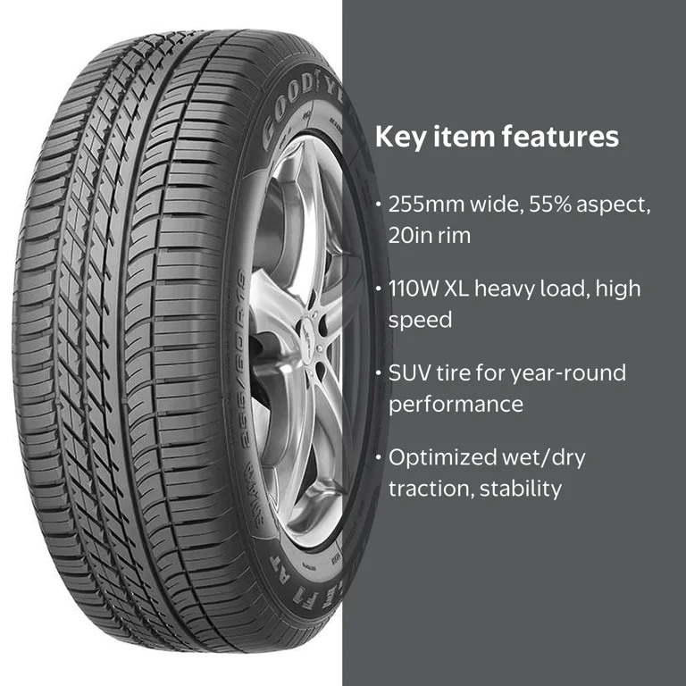 Goodyear Eagle F1 Asymmetric SUV AT All Season 255/55R20 110W XL Goodyear Eagle F1 Asymmetric SUV AT All Season 255/55R20 110W XL