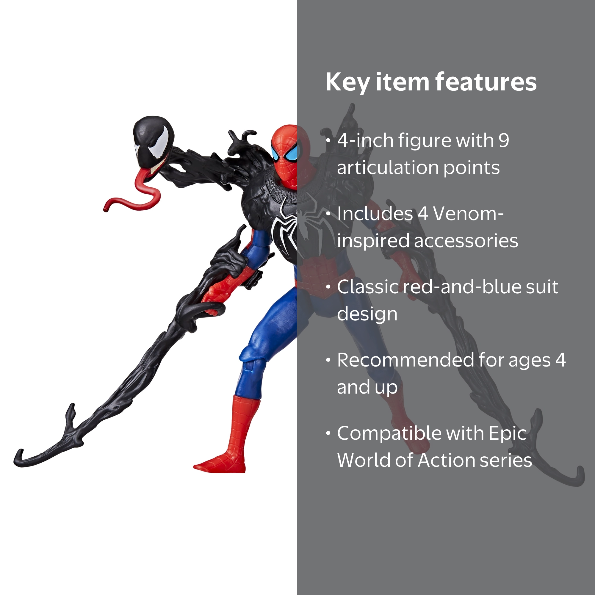 d*7様 SPHDER-MAN VENOM 4体セット② Spider-Man 2 Marvel Legends Gamerverse Venom 6-Inch Action Figure