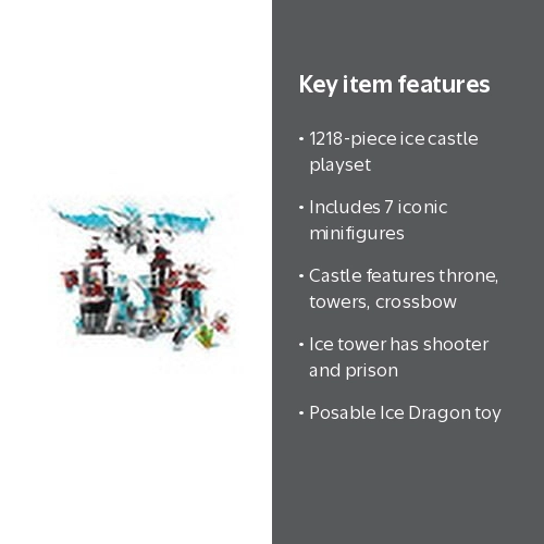 LEGO Ninjago 70678: Castle of the Forsaken Emperor Playset with