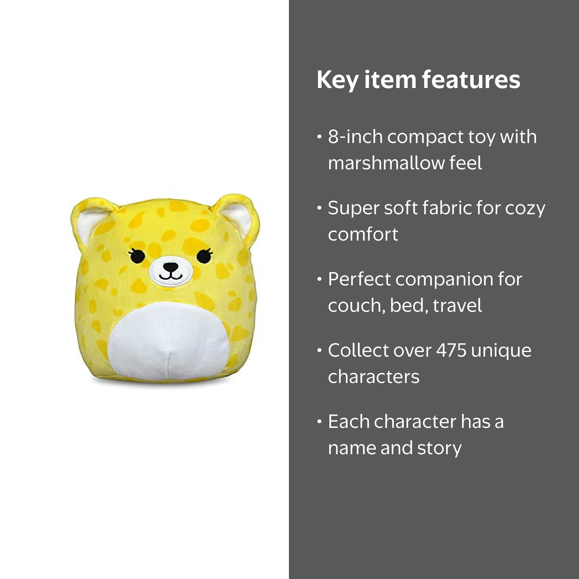 Squishmallows Lexie the Cheetah 8 Inch Plush - Walmart.com