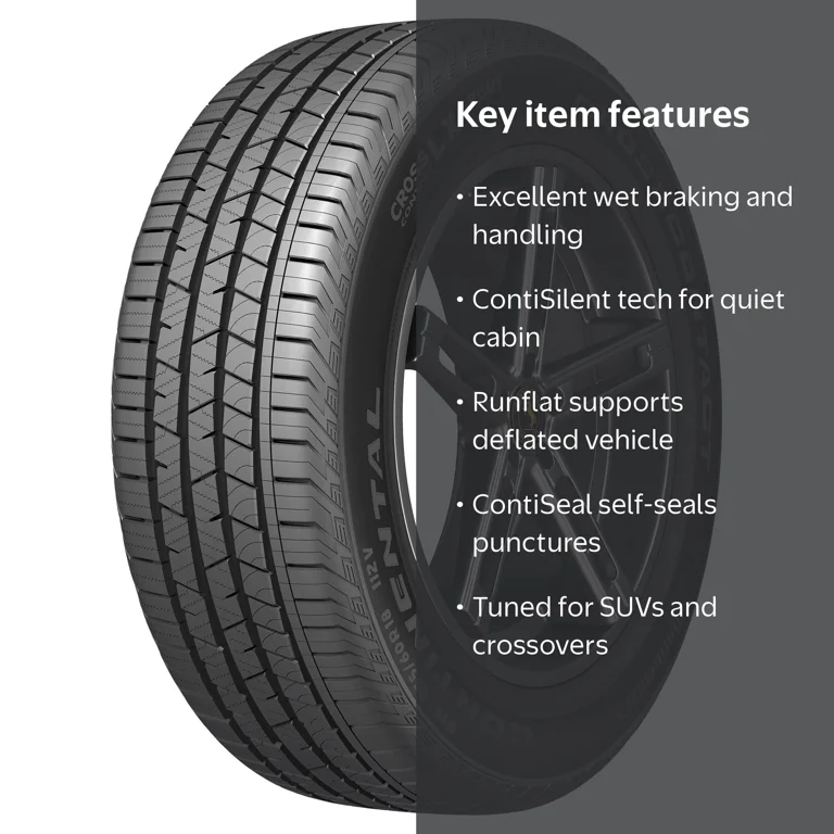Free Shipping! Continental CrossContact LX Sport 265/45R21 104V