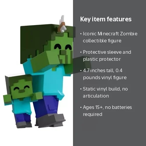 Youtooz Minecraft Zombie 4.7