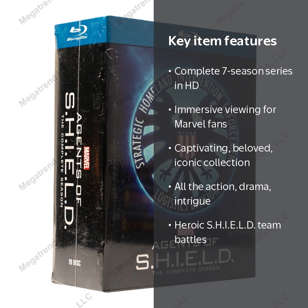 Marvel TV Show: Agents of S.H.I.E.L.D. Complete Series Seasons 1-7