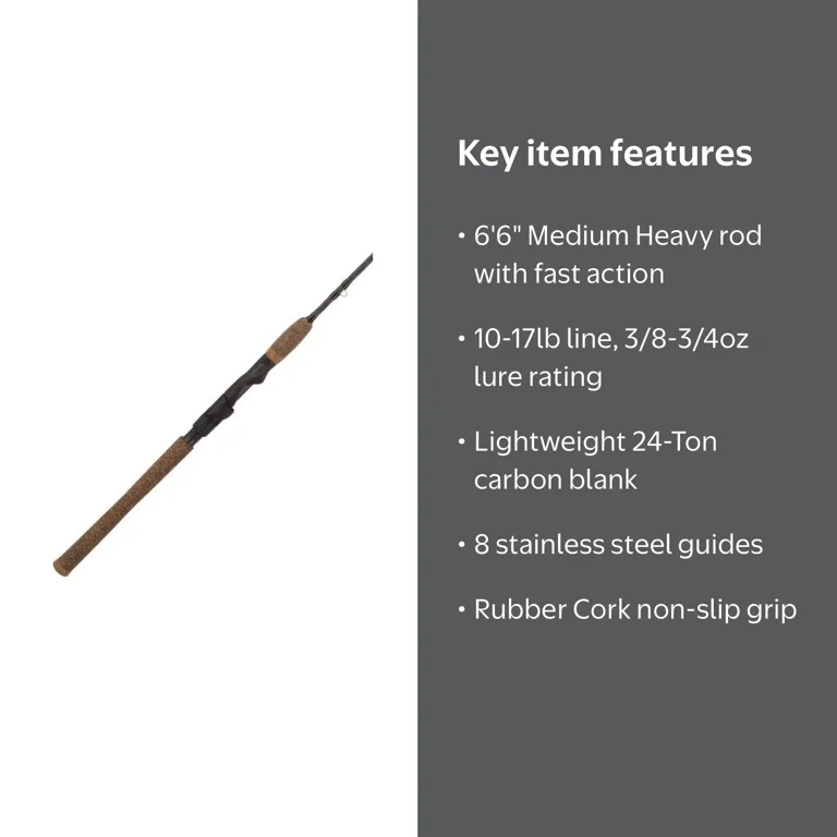 conventional 6ft 6inch medium heavy fishing pole Fiblink Trolling Rod 1 Piece Saltwater Offshore Roller Rod 6'6" Big Game Boat Fishing with Camouflage Handle (30-50lb) : Sports & Outdoors Description 6ft 6in Medium Heavy PENN DEFIANCE 6 FOOT 6