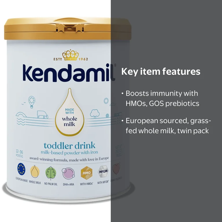 Kendamil ベビー　ミルク　2個セット 2 pack) Kendamil Classic Whole Milk Toddler Formula 28.2oz