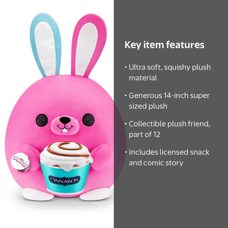 ZURU, Plush Toy, 14 inch Bunny, Collectible Soft Plush - Walmart.com