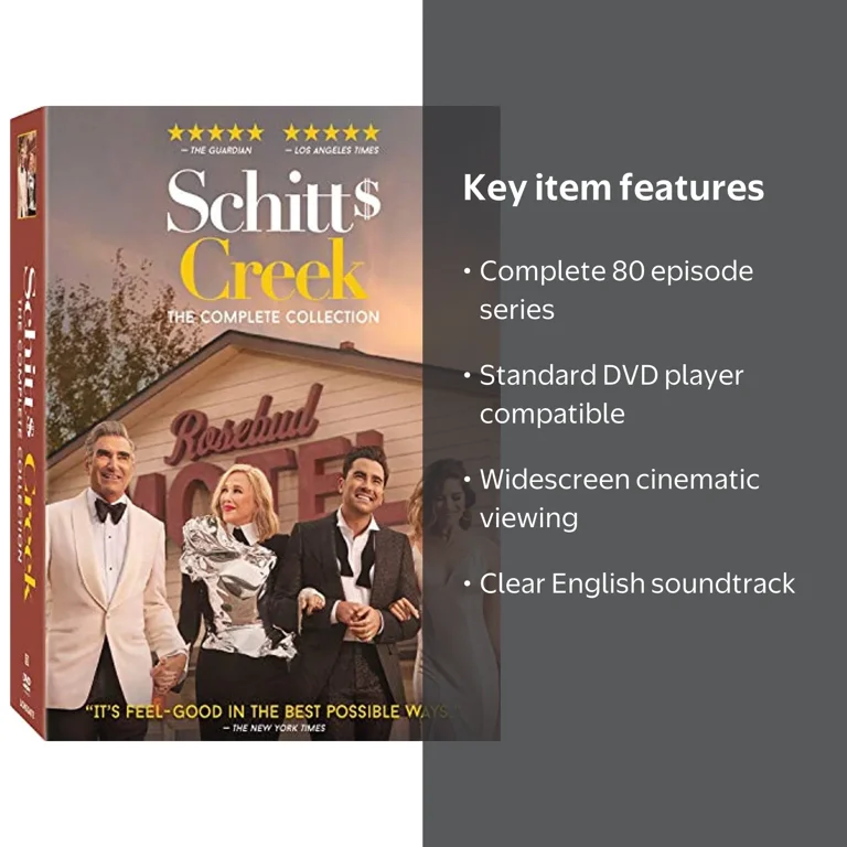 Lions Gate's Schitt's Creek: Complete Collection TV Show Box (DVD