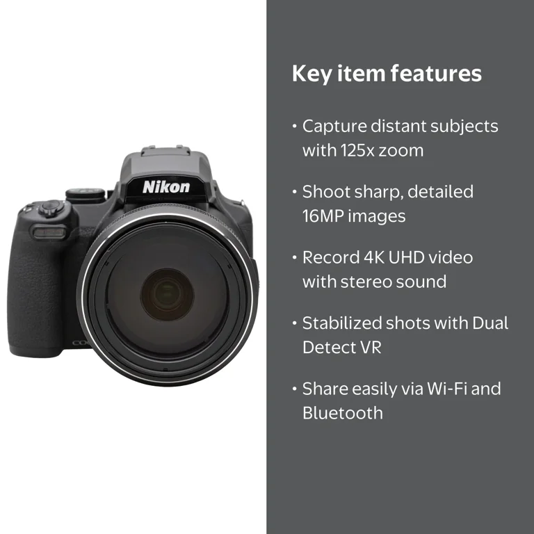 Nikon COOLPIX P1100 Digital Camera 26541 (International Version