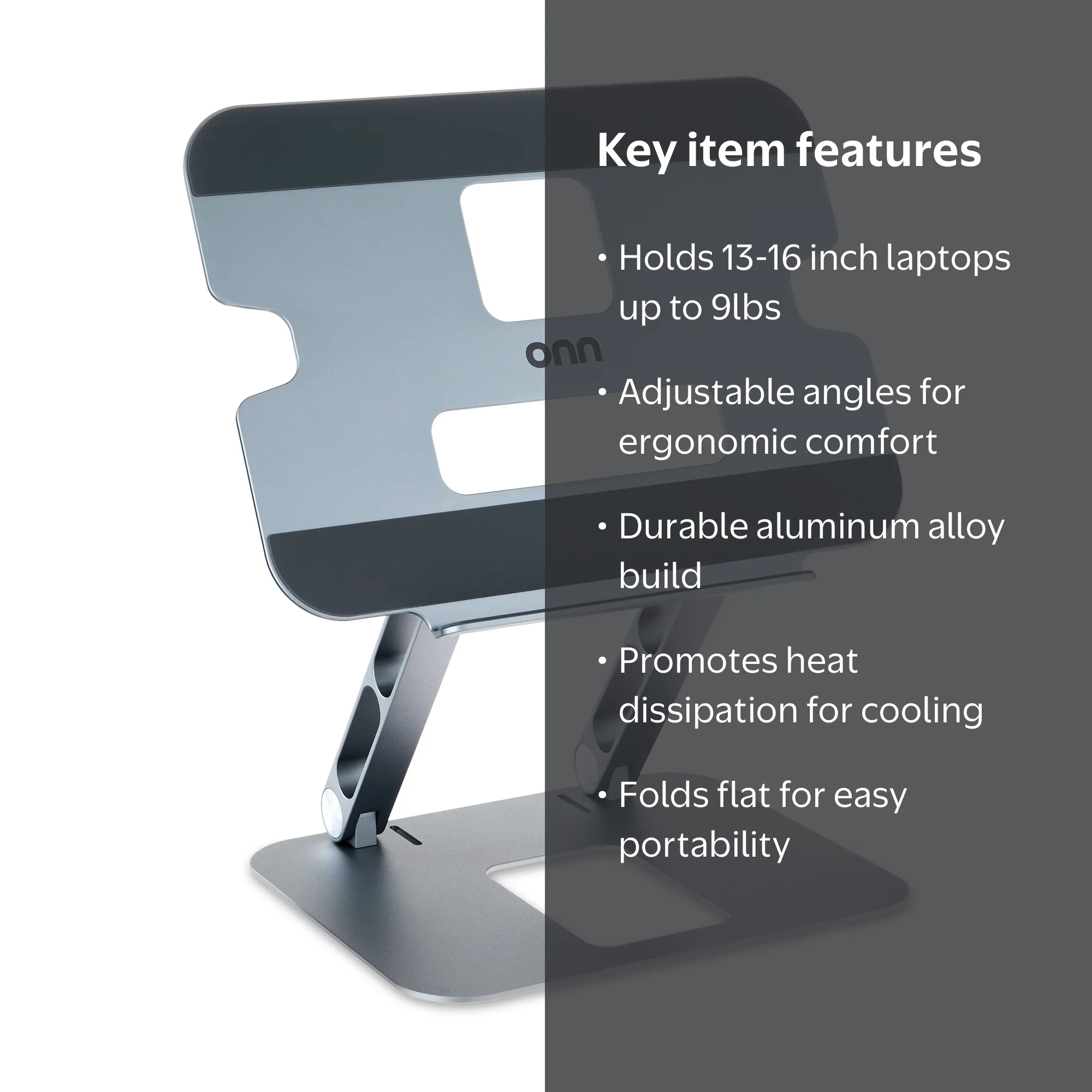 onn Multi-Angle Laptop Stand - Walmart Business Supplies