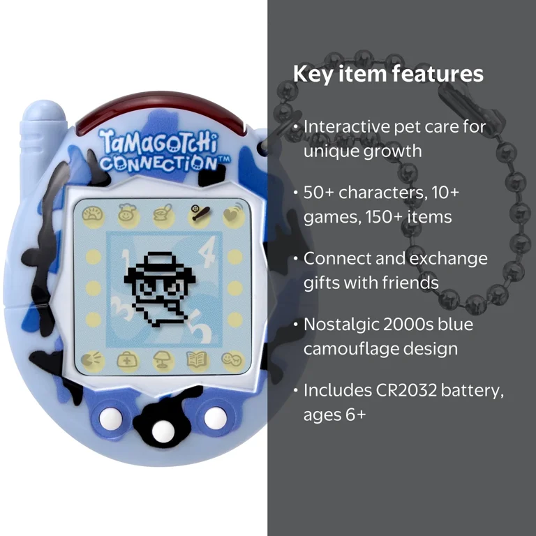 Tamagotchi Connection - Wild Blue - Walmart.com