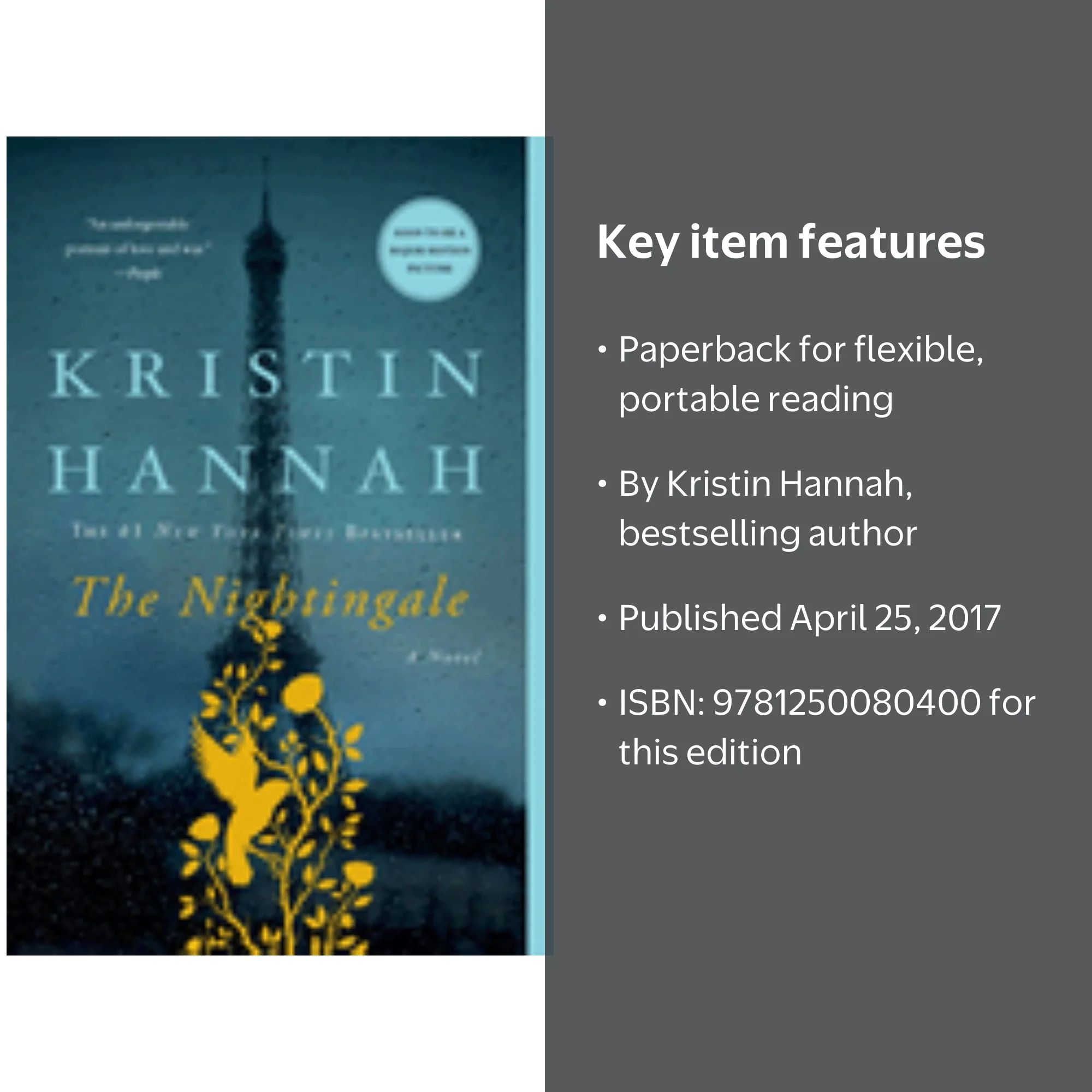 The Nightingale: A Novel (Paperback) - Walmart.com