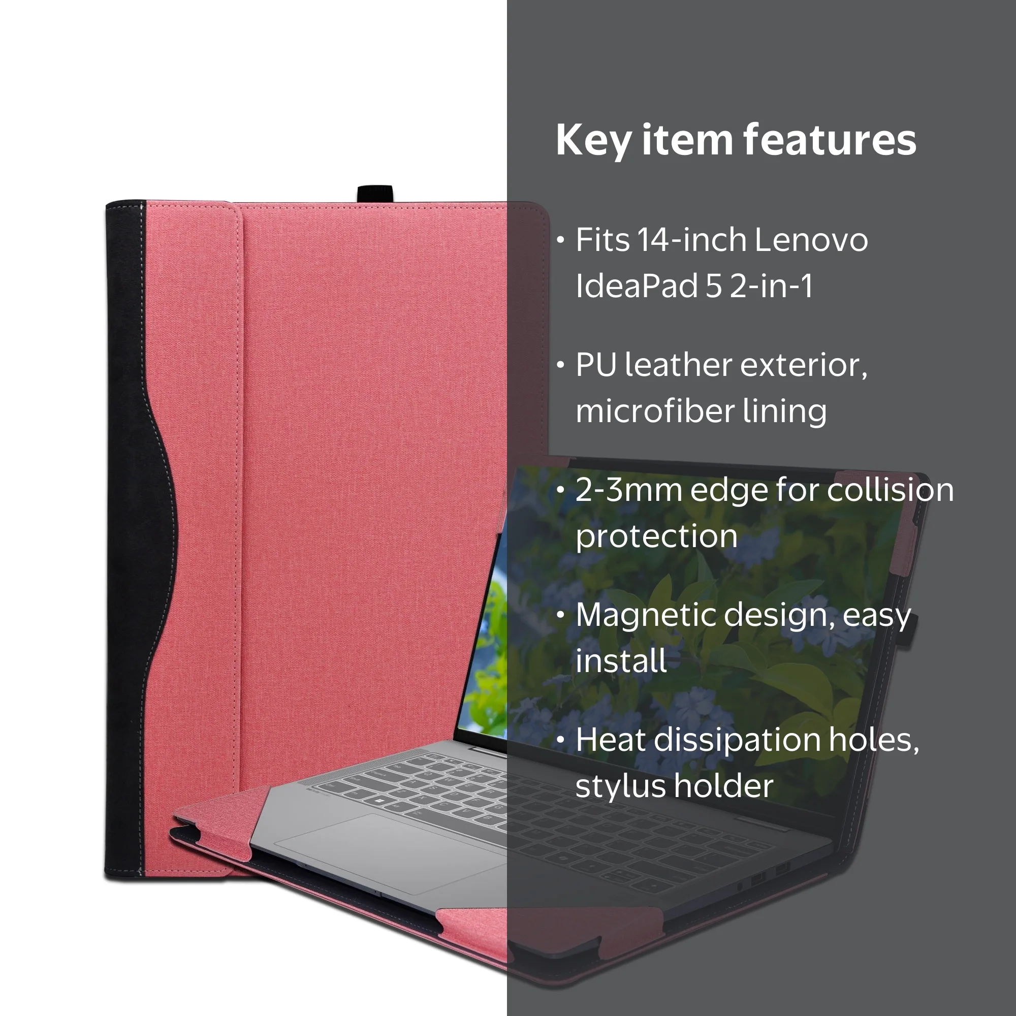 Laptop Case Cover for 14 inch Lenovo IdeaPad 5 2-in-1 14Q8X9