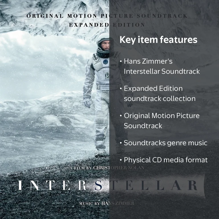 Hans Zimmer - Interstellar Soundtrack, Expanded Edition CD