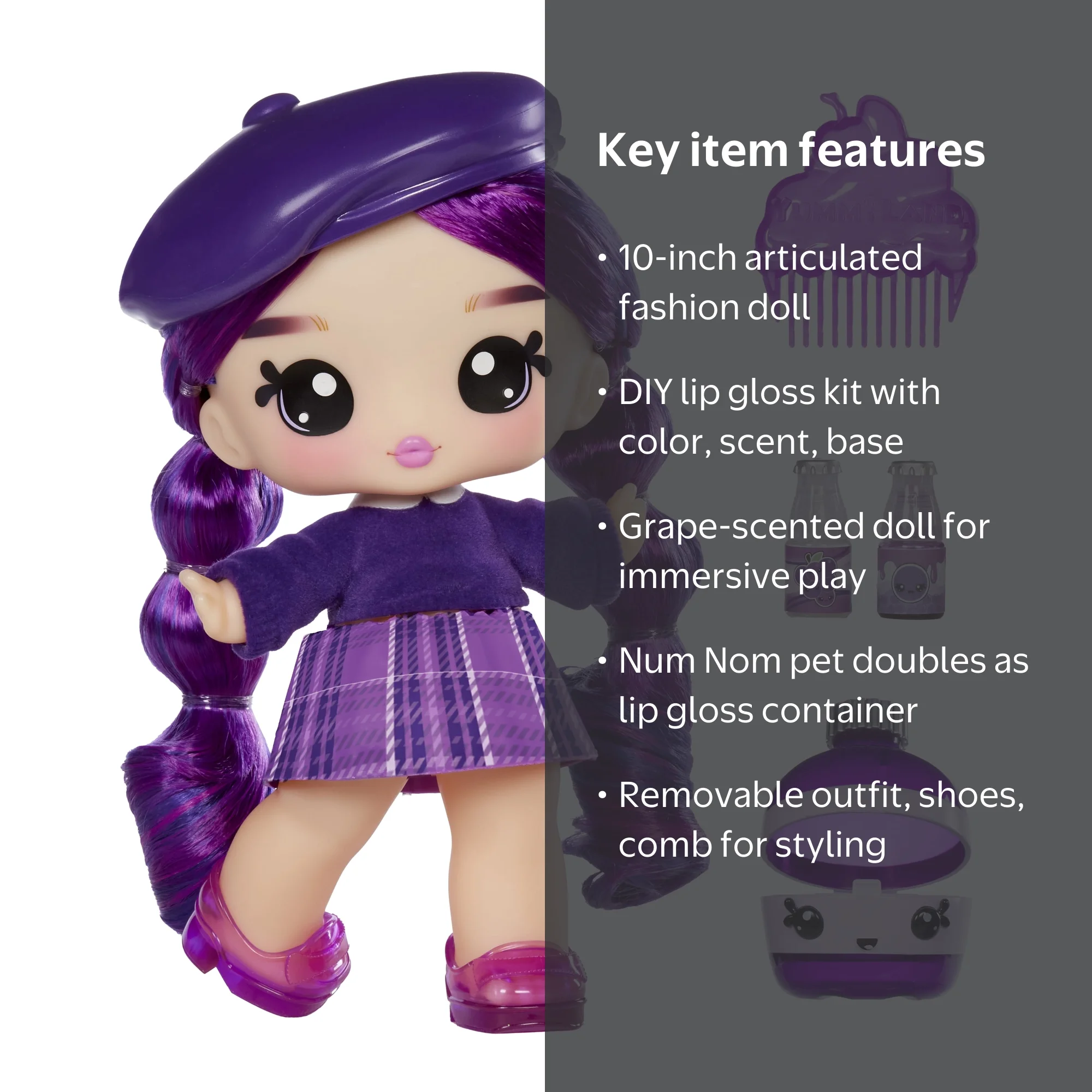 Yummiland Doll & Lipgloss | DIY doll kits for ecommerce - Walmart