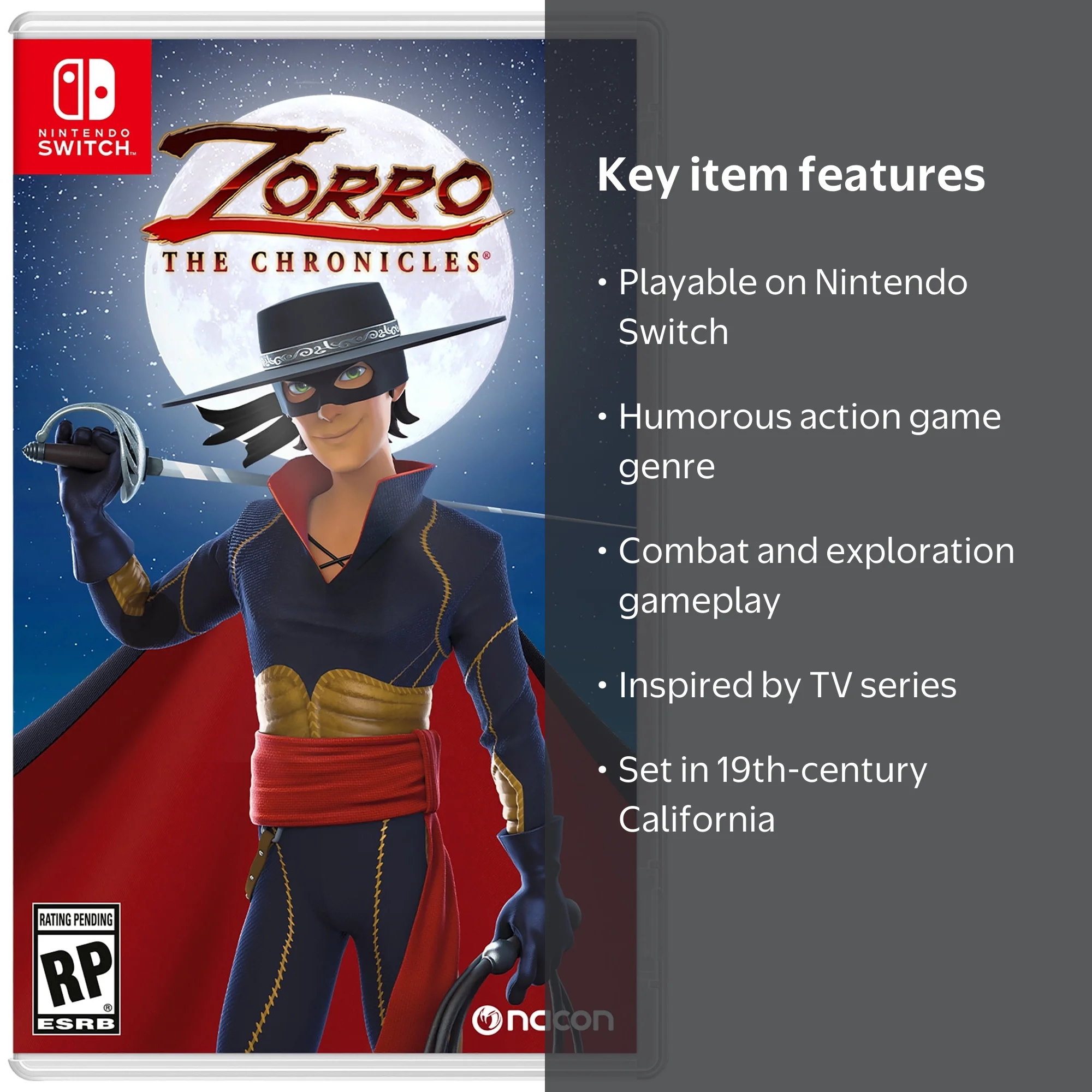 Maximum Games Zorro the Chronicles - Action Adventure Game for