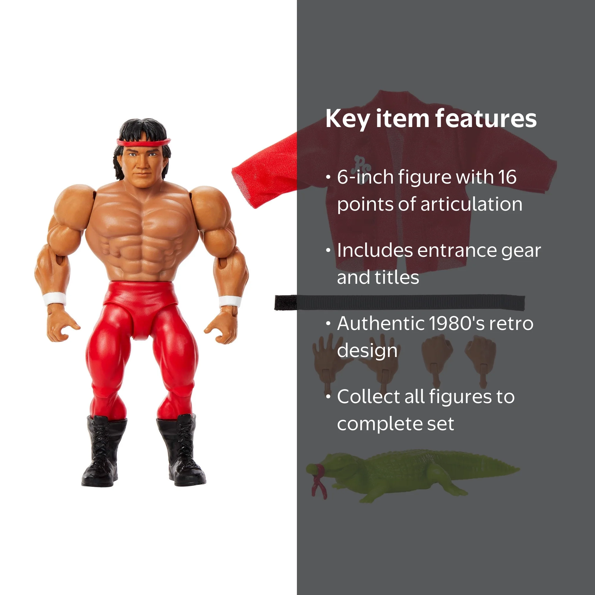 WWE Superstars Ricky “The Dragon” Steamboat Action Figure Set