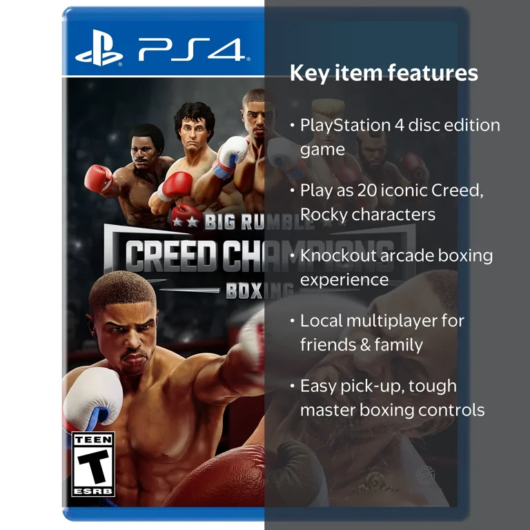 Koch Media's Big Rumble Boxing: Creed Champions for PlayStation 4