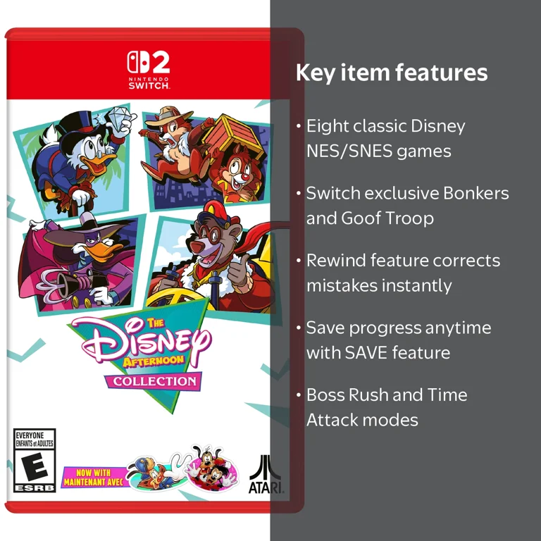 Disney Afternoon Collection - Nintendo Switch 2 Game - Walmart.com