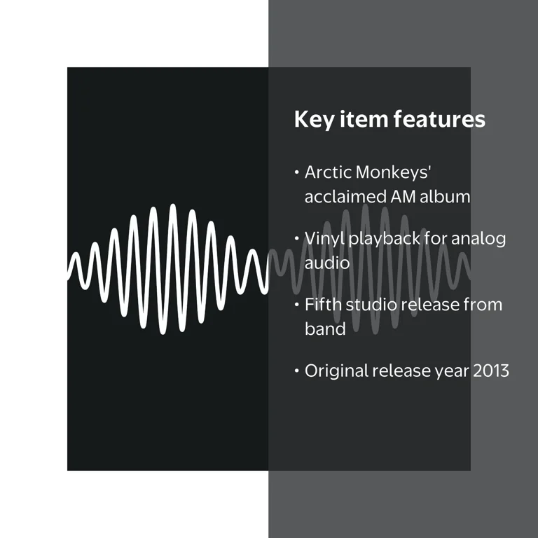 Arctic Monkeys, Vinyl Record, AM, Standard Edition - Walmart.com