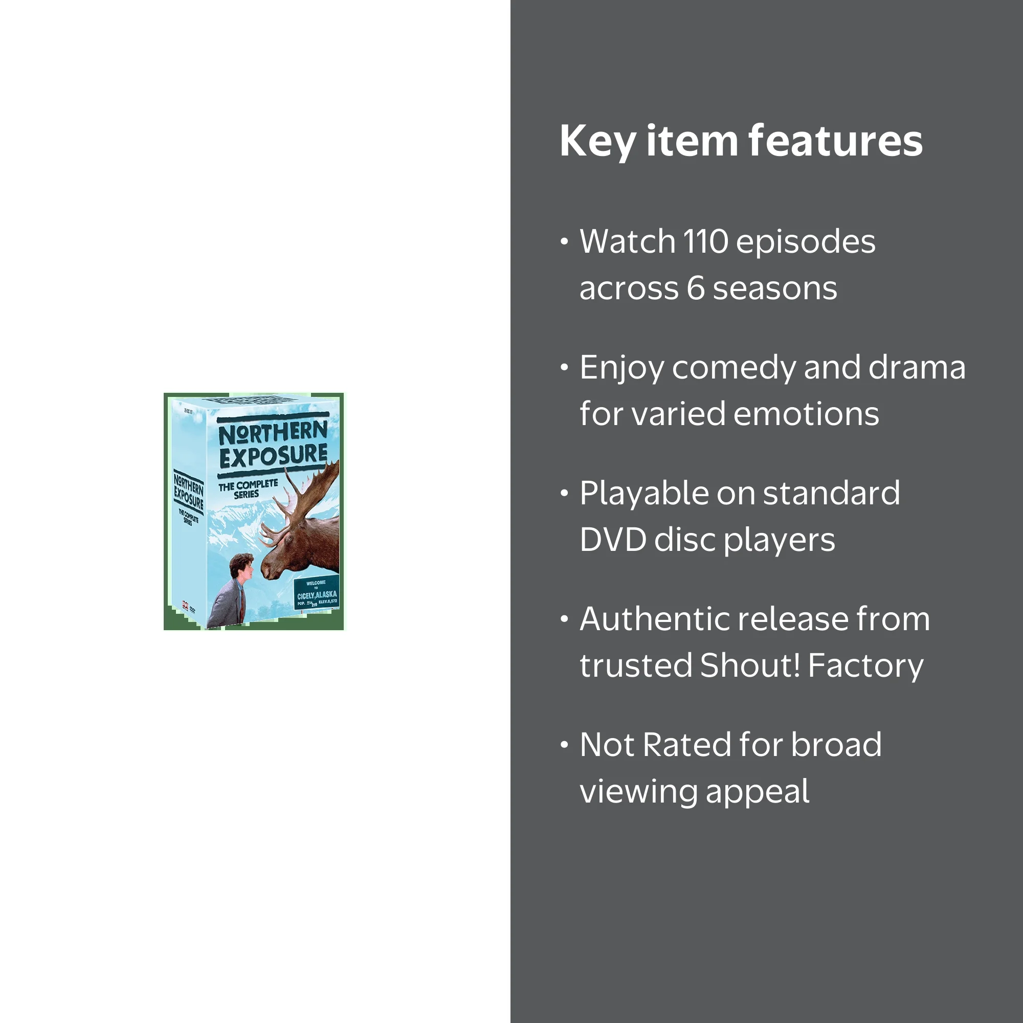(未使用･未開封品)Northern Exposure: Complete Series [DVD] Northern Exposure Complete TV Show Set: The Complete Series (DVD