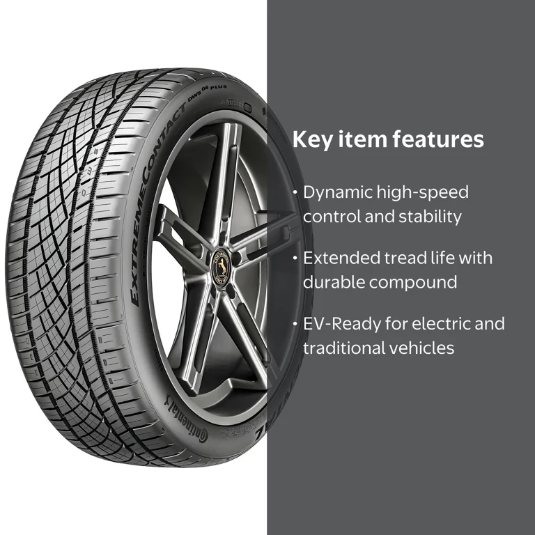 Continental ExtremeContact DWS 06 Plus 275/40R21 275/40ZR21 107Y