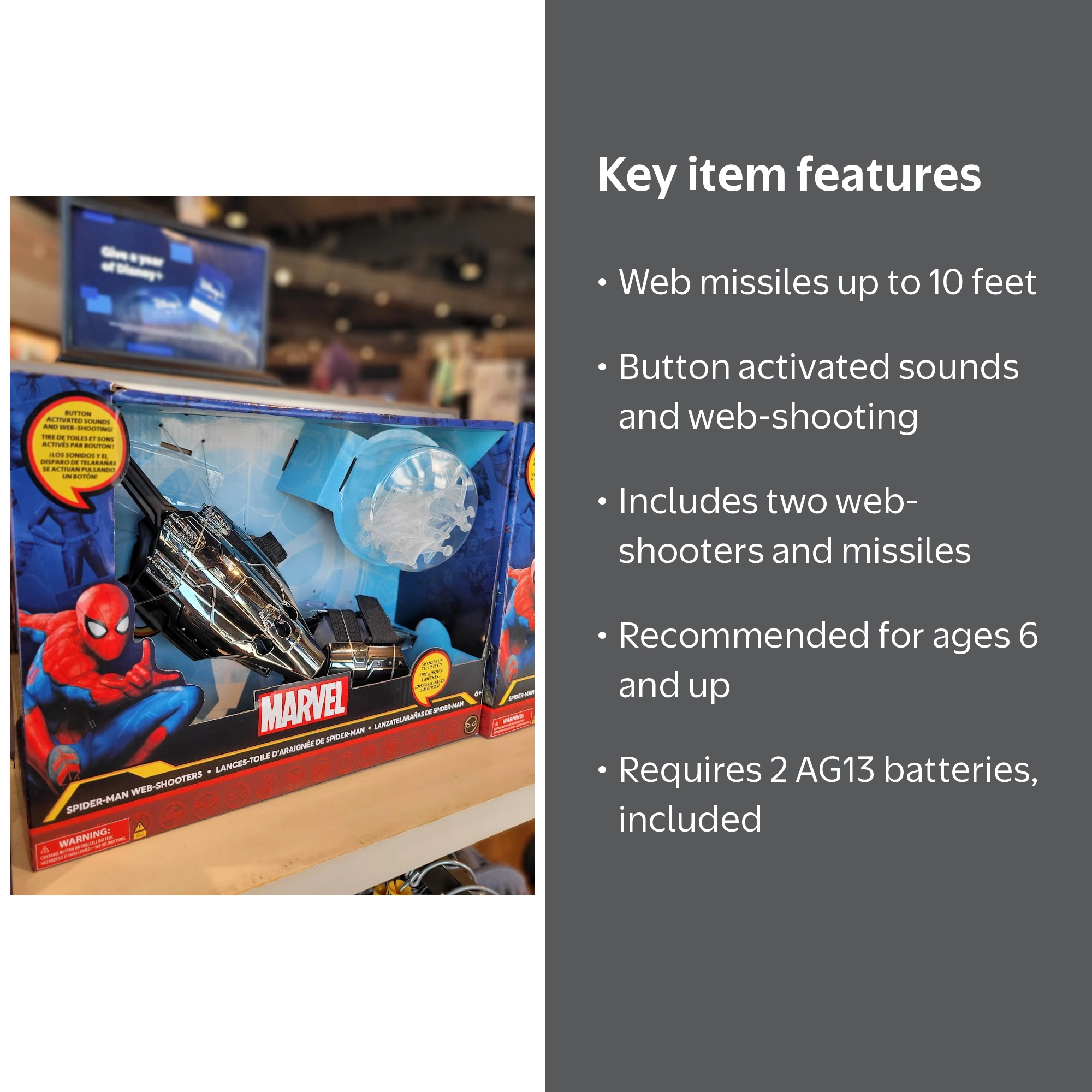 Marvel Spider-Man Web-Shooters Toy - Walmart.com
