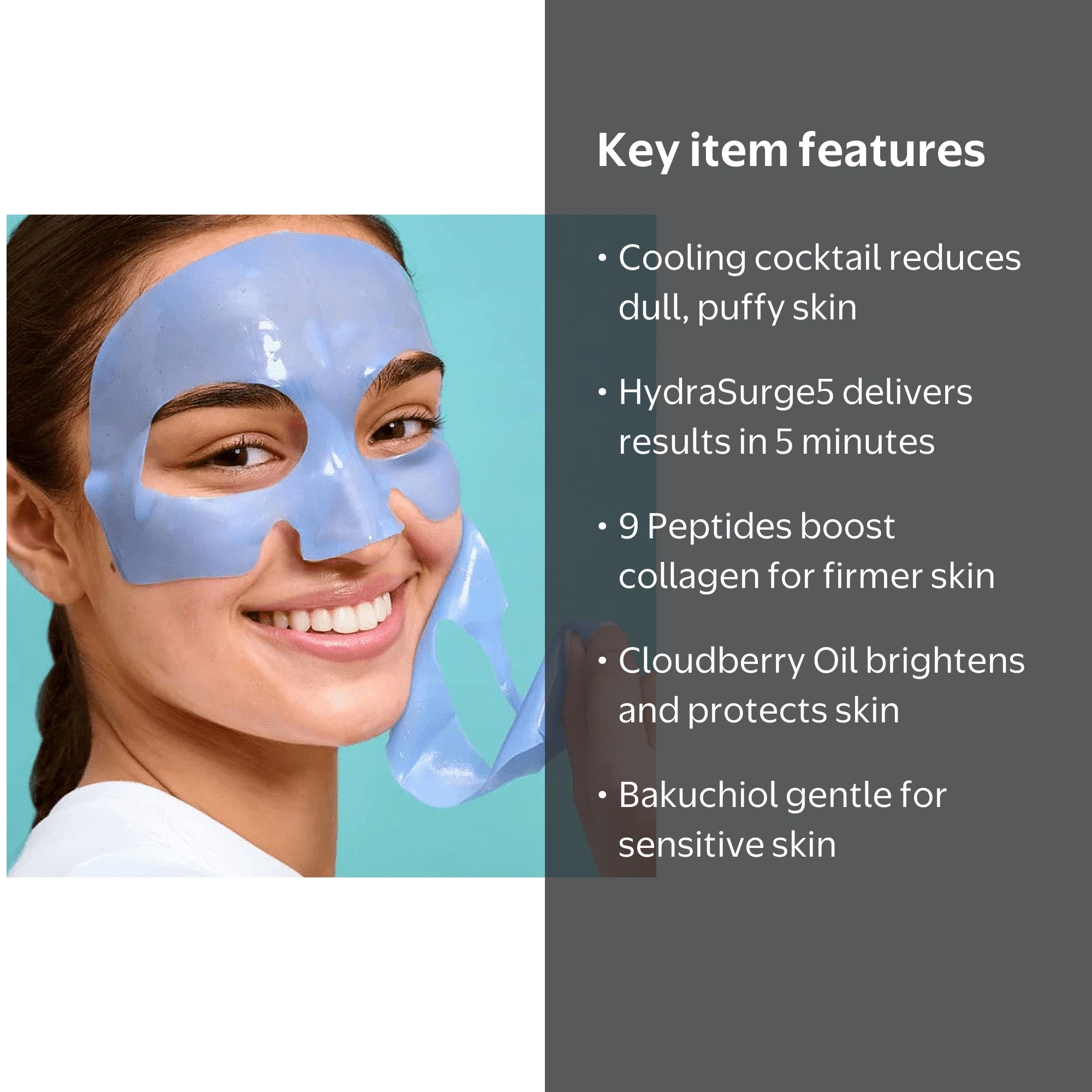 Patchology Serve Chilled™ On Ice Firming Hydrogel Face Mask for